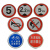 驼铃纵横 JS-600 交通标志牌 圆牌三角牌交通标识反光标牌限速牌限高指示禁令警告组合标志 窄桥