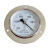 适用于上海仪表轴向带边压力测量面板真空表真空压力表气压Y100 -0.11.5MPA无边