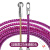 电工穿线神器拉线引线器穿管拽线绳串线器暗线管穿线管穿线器 紫色25米滑轮头送2个速紧器