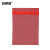 安赛瑞 彩色自封袋（100个装）封口袋样品袋 密实袋包装袋塑料袋 红色 10×15cm 601101