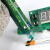 绿油光阻焊黑油UV紫光固化用阻焊BGA PCB线路板保护漆 绿油+紫光固化灯