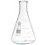 高硼硅玻璃具挡板三角烧瓶三凹摇菌瓶 振荡瓶 混匀瓶250 500 1000 250ml