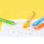 晨光(M&G)文具12色六角印章水彩笔 幼儿园可水洗水彩笔 儿童绘画涂鸦 小熊哈里系列中考考试礼物画画女孩生日