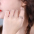 XMCK海豚戒指925银简约指环个性时尚冷淡风开口戒小众设计饰品女礼物 银海豚戒指