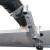 JINCOMSO 可调节高度桌用铝合金肘托  臂托支架 左右可移动 手臂托板可上下翘 电脑手托架 银色（可夹5CM可调节，平行和高于桌面）
