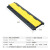 海斯迪克 HK-221  线槽减速带 pvc护线压线板盖线板电缆保护槽橡胶线槽板室外 PVC盖板三线槽980*290*45mm