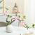 靠森（Kaooseen）仿真绿植假植物吊钟客厅花餐桌装饰摆花仿真海棠花假花摆设摆件 红色三支