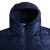 Adidas 阿迪达斯三叶草男装 冬季新款休闲羽绒服连帽保暖外套 ED5840/蓝色/双面穿 L