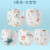 康益博士（KANG YI DOCTOR）纱布尿布婴儿尿介子新生儿尿片棉可洗宝宝布尿裤 5条装-纯色T型尿布 M码(3-6月)