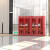 京顿消防柜微型消防站消防器材应急柜箱 高1600宽1500mm单柜