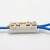 万特弗 2.5-10平方快速接线端子铜接头线夹大功率对接接头电线连接器 I-16铜线用 1个