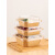 正方形打包盒外卖快餐打包盒一次性饭盒加厚带盖环保便当沙拉餐盒 750ml八角盒 50套