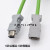 安川伺服 电机编码器线 JZSP-CMP00-03-E CMP10-05-E 08-E10-E 线 绿色 10m 弯曲型