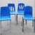 德仕登 塑料钢塑椅靠背椅铁脚椅子办公椅工厂椅  1件起批 4号单独（凳面） 3天