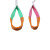  京繁 丙纶白色扁平吊装带 两头扣吊带 一条价 1吨1米 