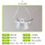 LISM新的款餐饮口罩透明塑料专用厨房防口水飞沫防唾沫厨师微笑透 10个超值装