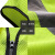 反光背心建筑工地安全工作服网布环卫荧光马甲路政绿化外套 橘红色 L