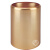南 GPX-3A 南方铝合金圆形房间桶 香槟金 商用垃圾桶 果皮桶