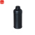 谋福1021 塑料瓶食品级液体化工样品分装包装瓶带盖 香精瓶（1000ml黑色 ）