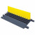 Checkers GG3X225-Y/GRY 三槽轻型线缆保护带，黑黄色