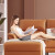 顾家家居（KUKA） 科技布沙发功能沙发布艺沙发客厅沙发意式小户型功能沙发6058B 【奶油白】四人位2电动 其他 其他