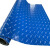鑫亨达（XINHENGDA）加厚PVC地垫防水防滑橡胶地垫 0.5米宽度*1米【延长米】 加厚蓝色人字耐磨【橡胶底】 