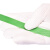 伏兴 PET塑钢打包带 手动打包带手工捆扎带 热熔机用打包带 1910型 带宽19mm厚1.0mm 重20kg 绿色