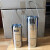 日本不锈钢杜瓦瓶THERMOS液氮罐SUS304双层便携高真空杜瓦瓶ASONE 3000ml带塞带提手