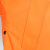 金诗洛 Kimslow KSL047 环卫工防风寒棉服 加厚中长款反光条工作服 棉外套 道路清洁工防水棉袄 橘色 175/XL