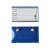 稳斯坦 WST133 磁性标签 仓库标识牌 货架标识卡 物料卡 材料卡片（蓝色4*10强磁）