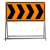 适配定制适合定制 前方施工 注意安全 可折叠反光道路施工标志牌 警示牌 交通 前方施工减速慢行 100*50*100
