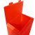 精选好货可定制中空板塑料会议捐款乐捐意见箱简易投票箱选举 红色小号