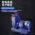 ZW自吸污水泵380V直连卧式管道离心泵BZ清水抽水泵无堵塞排污泵 银色 40BZ10-20-1.5