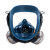 思创科技 ST-S100X-3 全面罩主体 大视野急救援防尘防毒面具（不含滤毒盒）橡胶款 1个 企业专享