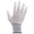 ECO-Xtrflex 涤纶白PU手套(指浸) 10335 PU指尖涂层 10副/包 白色 S码