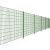 圈地丝护栏网铁丝网双边隔离网防护网高速公路围栏养殖网片带一 直板4.5毫米1.5米高3米宽