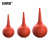 安赛瑞 洗耳球（2个装）实验用橡胶皮老虎吸耳球吹气球清洁球除尘工具 60ml 600333