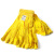 安格清洁AG0766 分色毛巾蜡拖头 黄色 商用拖把配件拖把头地拖清洁工具替换头