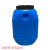 加厚50升100斤塑料桶水桶油桶废液桶实验室用桶带盖耐酸碱耐腐蚀 50L100斤再生料塑料桶