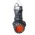 定制定制大功率污水泵WQ大口径4极6极抽水排水潜水泵耦合装置排污 80WQ60-30-11/2