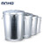ANHO户外垃圾桶大号大型室外物业工业带盖果皮箱 环卫垃圾桶 45L 镀锌板桶(带盖)