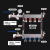 联塑不锈钢分水器地暖分水器地热分水器大流量分水器3路四路4路分水器暖气排气阀放水阀套阀配件地暖管 大流量不锈钢32套阀（进水过滤阀+回水阀+温压表）