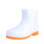 谋福 低筒加工靴 耐油耐酸碱劳保防护雨鞋水鞋 白色 43
