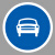 谋福（CNMF）交通标志指示牌 停车场标识牌可定制【机动车行驶-贴反光膜写真(平板钉墙款)】