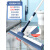 魔术硅胶刮水扫把刮地板刮水器卫生间多功能浴室扫水扫帚神器 55CM高端伸缩硅胶款[送刮条1]