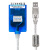 宇泰utek 工业级USB转RS485/422串口线通信线FTDI转换器转接线UT- UT-890A1.5米