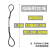 优束   插编钢丝绳起重吊装双扣吊索具编头子起重工具钢丝绳 14毫米3.5米/元