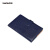 （文具）B5商务皮面笔记本平装本带扣可定制logo19.5*26.5cm 深蓝色