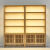 映巢（YINGCHAO）中式实木带灯博古架多宝阁客厅隔断置物架现代简约茶叶展示架直销 三组合带灯