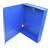 天星800档案盒A4文件盒TX800资料盒6CM带夹加厚纸板磁扣收纳盒子 天星328 带夹宝蓝色小号